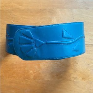 Beautiful leather turquoise belt